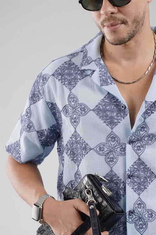 Wholesale Mens Navy Shirt