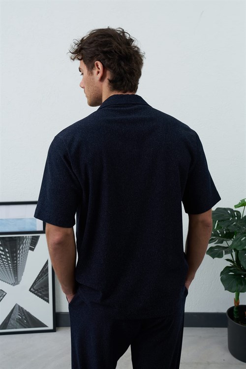Wholesale Mens Navy Shirt