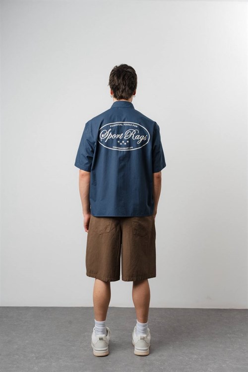 Wholesale Mens Navy Shirt