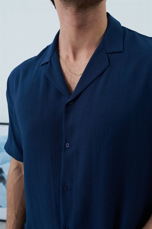 Wholesale Mens Navy Shirt