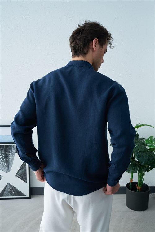 Wholesale Mens Navy Shirt