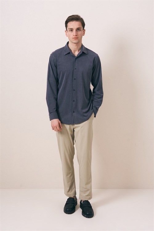 Wholesale Mens Navy Shirt