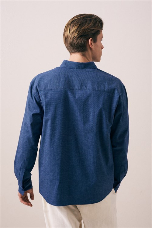 Wholesale Mens Navy Shirt