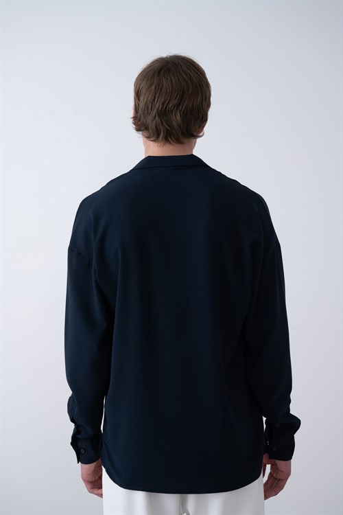 Wholesale Mens Navy Shirt