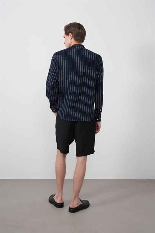 Wholesale Mens Navy Shirt