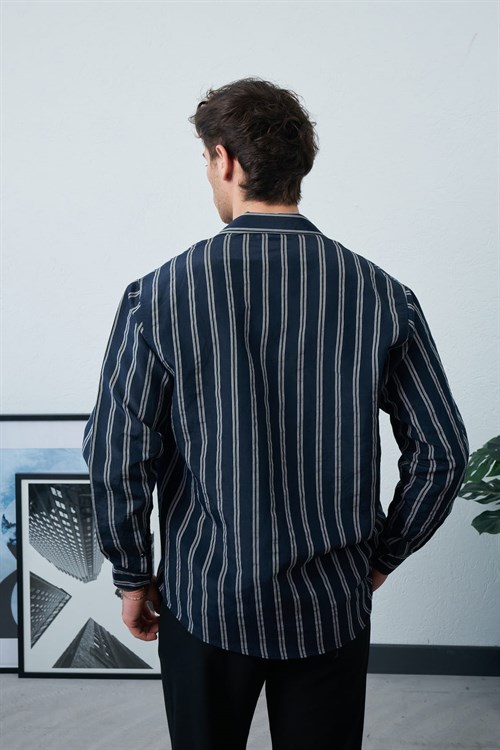 Wholesale Mens Navy Shirt