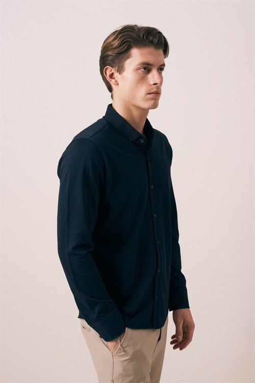 Wholesale Mens Navy Shirt