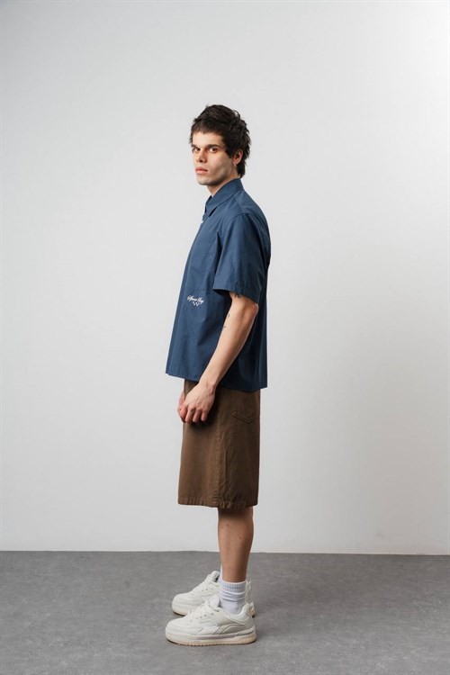 Wholesale Mens Navy Shirt