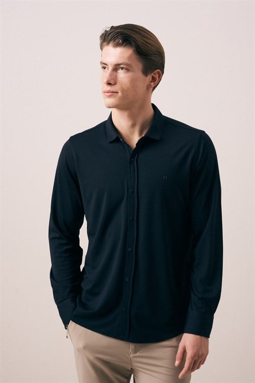 Wholesale Mens Navy Shirt