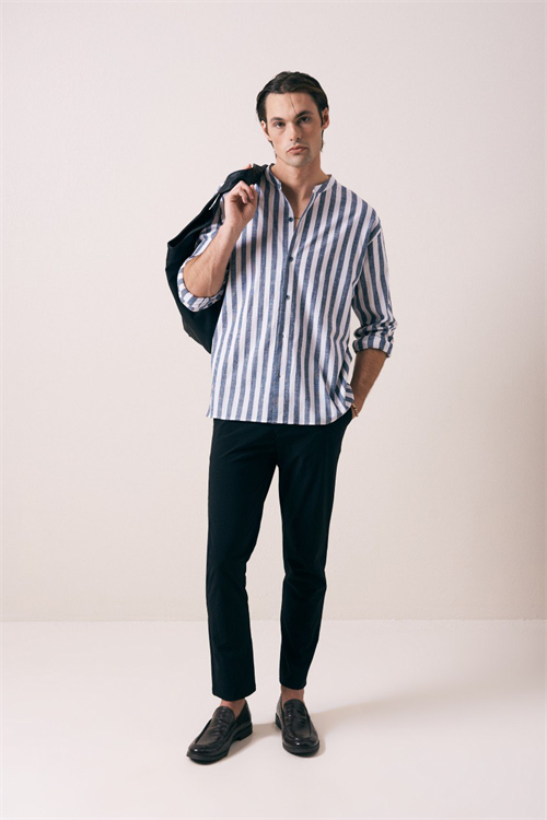 Wholesale Mens Navy Shirt