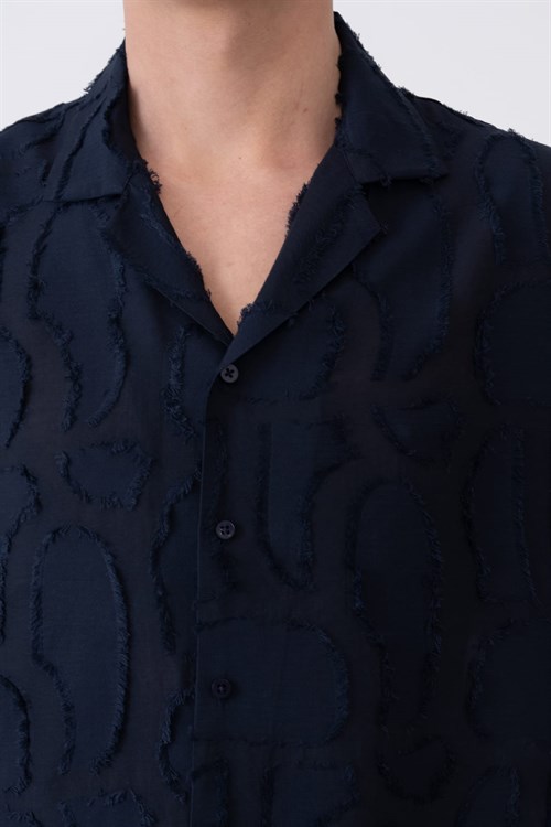 Wholesale Mens Navy Shirt