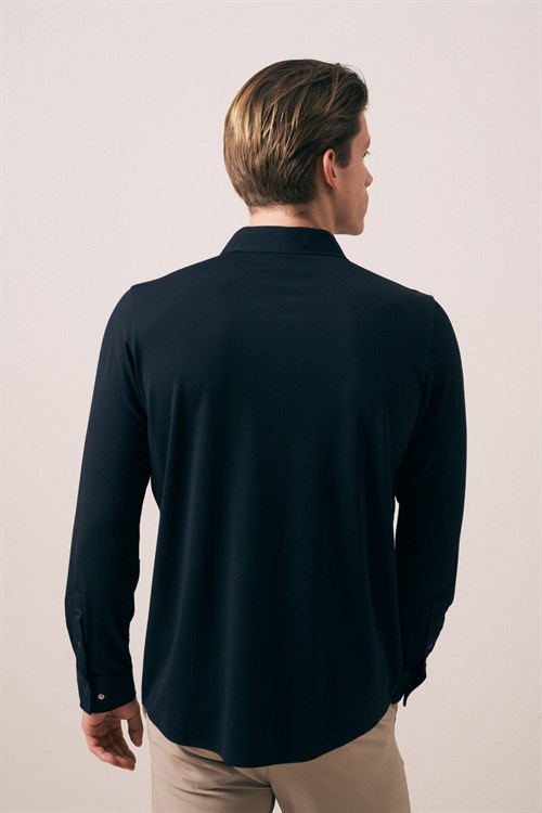 Wholesale Mens Navy Shirt