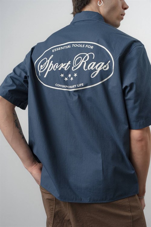 Wholesale Mens Navy Shirt