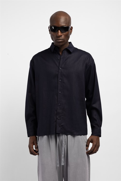 Wholesale Mens Navy Shirt