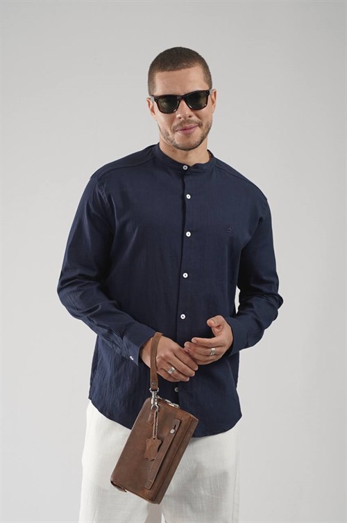 Wholesale Mens Navy Shirt