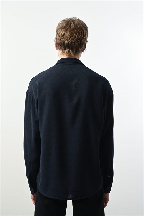 Wholesale Mens Navy Shirt