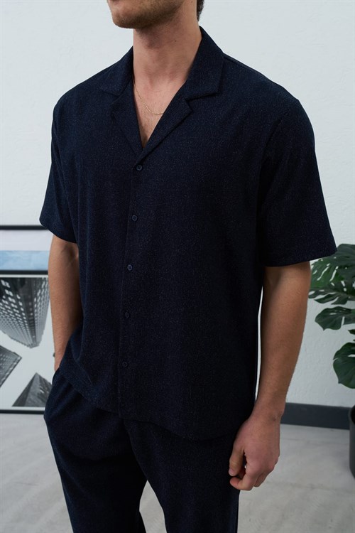 Wholesale Mens Navy Shirt