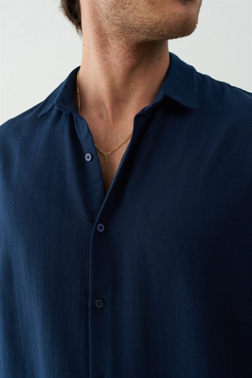 Wholesale Mens Navy Shirt