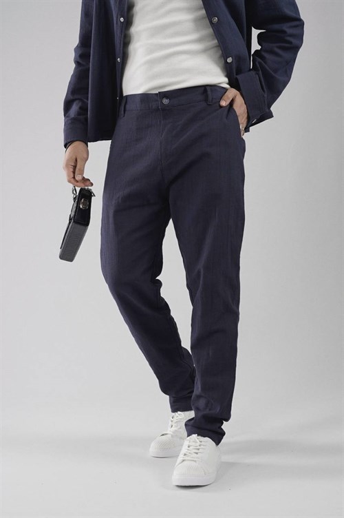 Wholesale Mens Navy Shirt and Pants Set