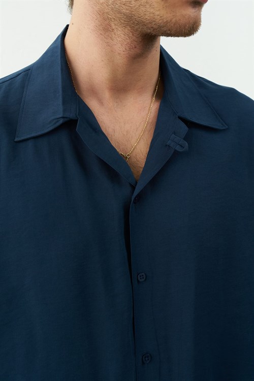 Wholesale Mens Navy Shirt
