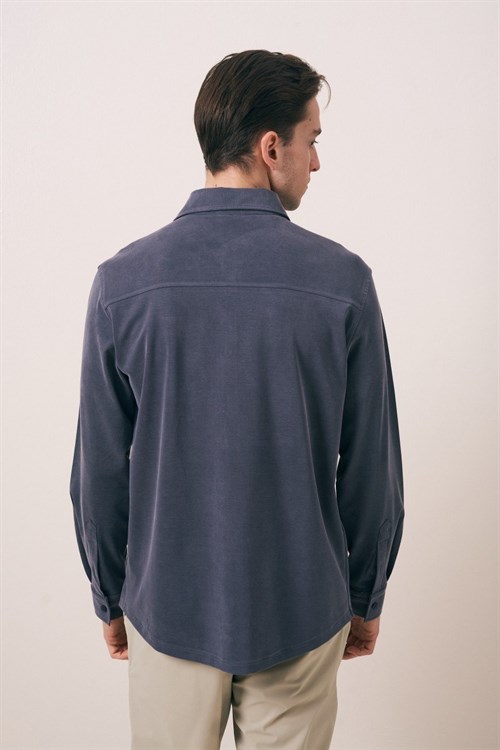 Wholesale Mens Navy Shirt