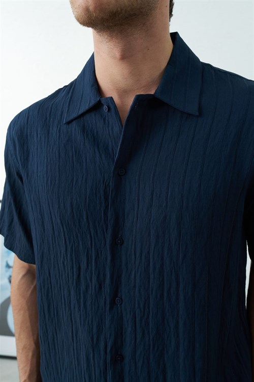 Wholesale Mens Navy Shirt