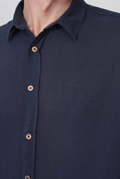 Wholesale Mens Navy Shirt