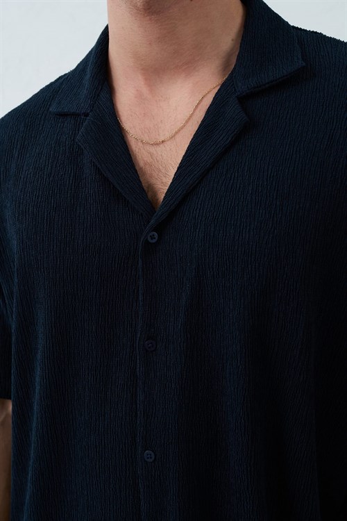 Wholesale Mens Navy Shirt