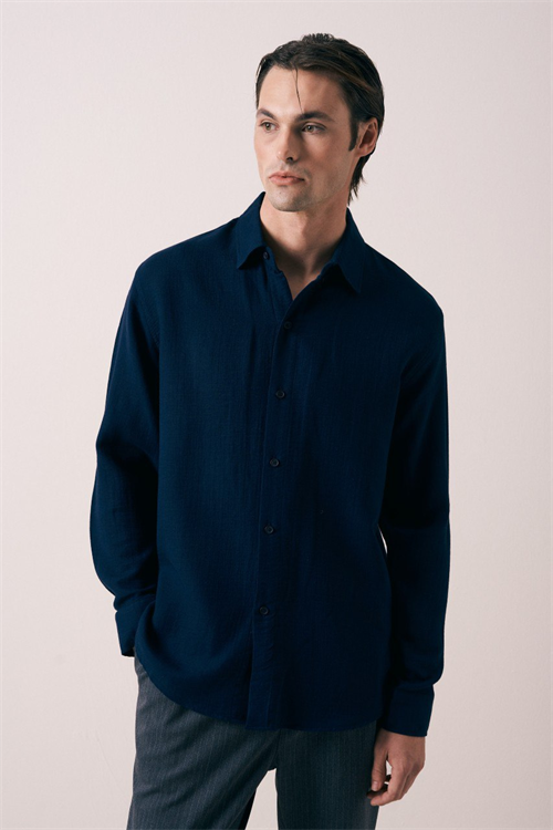 Wholesale Mens Navy Shirt
