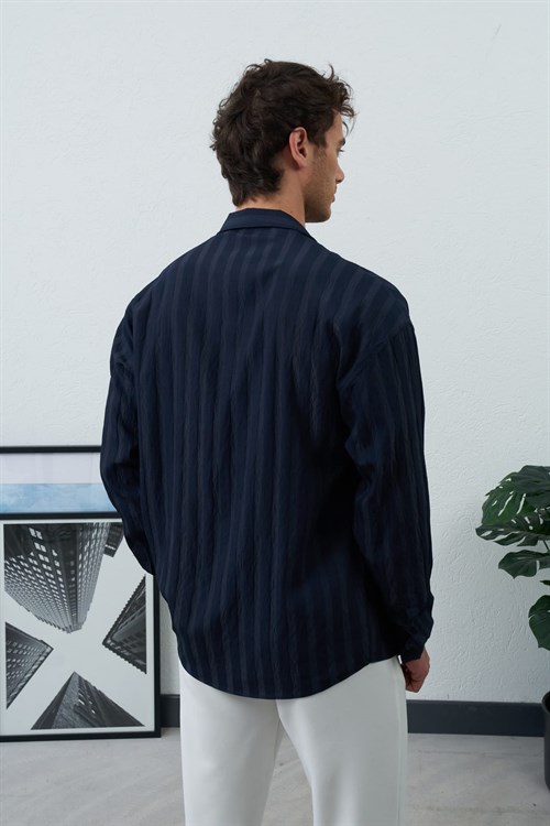 Wholesale Mens Navy Shirt