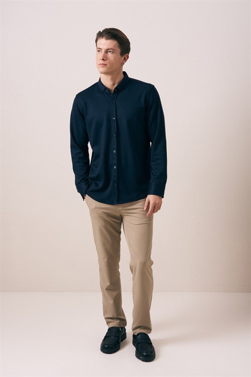 Wholesale Mens Navy Shirt