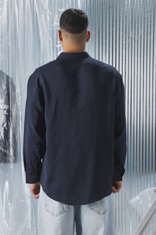 Wholesale Mens Navy Shirt