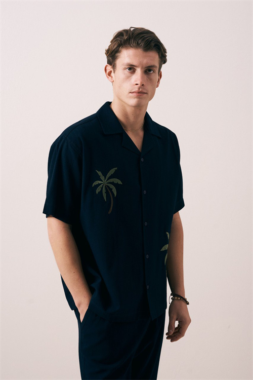 Wholesale Mens Navy Shirt