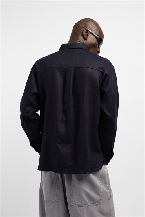 Wholesale Mens Navy Shirt