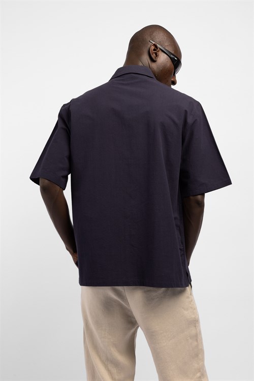Wholesale Mens Navy Shirt