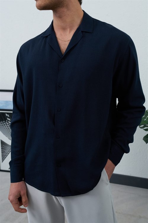 Wholesale Mens Navy Shirt