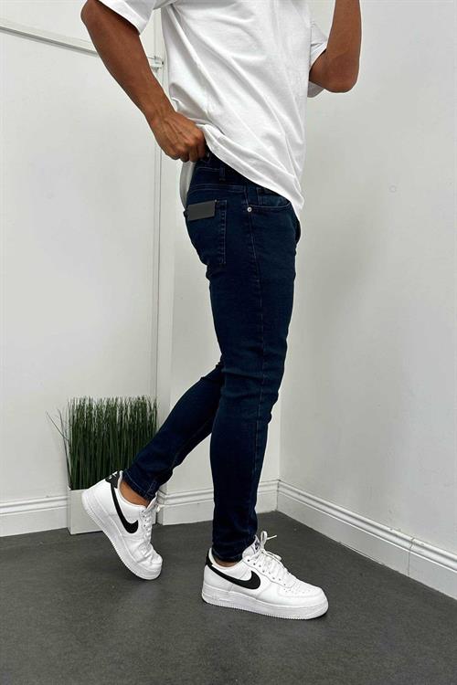 Wholesale Mens Navy Slim Fit Jeans