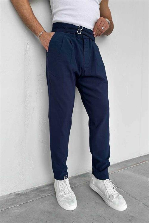 Wholesale Mens Navy Slim Fit Pants