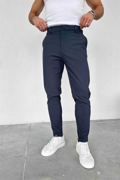Wholesale Mens Navy Slim Fit Pants