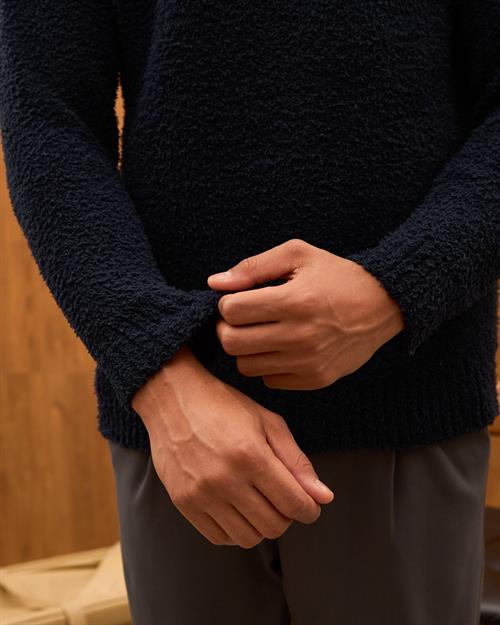 Wholesale Mens Navy Sweater