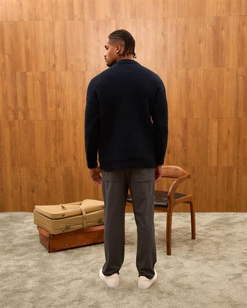 Wholesale Mens Navy Sweater