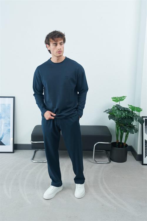 Wholesale Mens Navy Sweatshirt