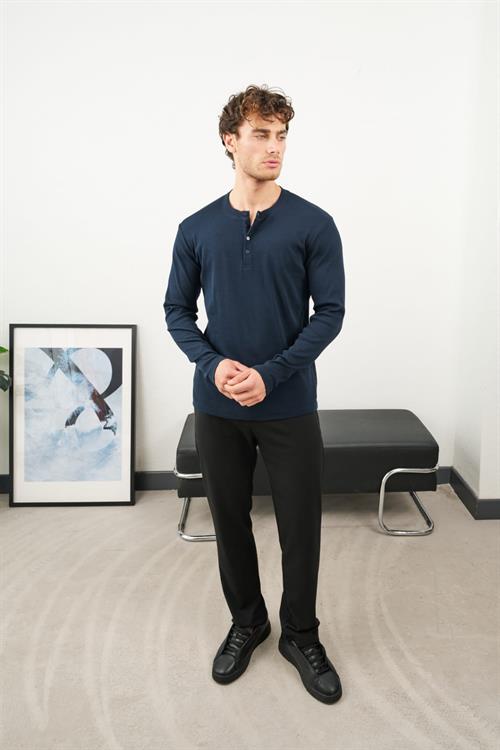 Wholesale Mens Navy Sweatshirt