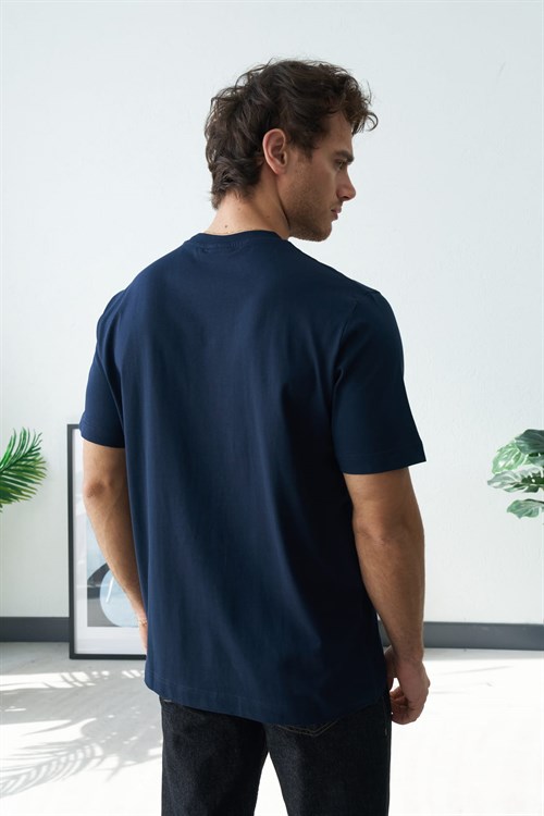 Wholesale Mens Navy T-Shirt
