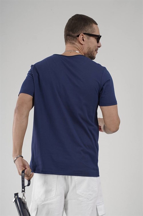 Wholesale Mens Navy T-Shirt