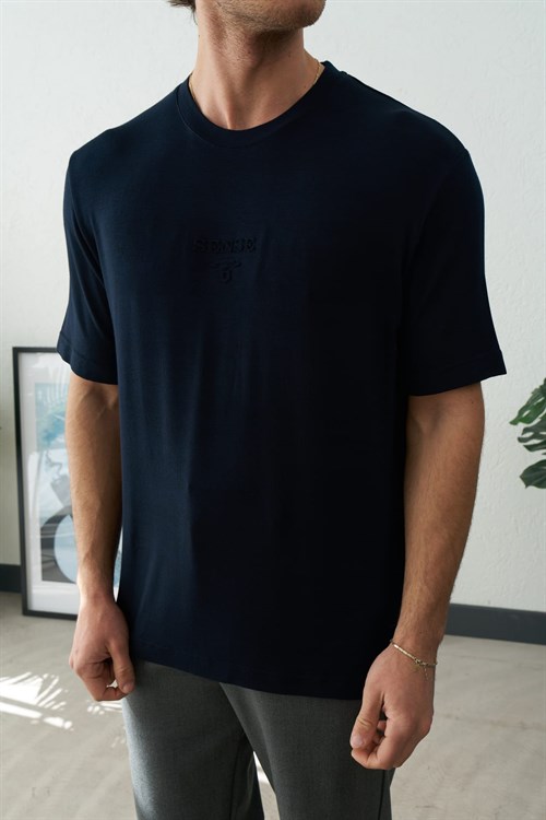 Wholesale Mens Navy T-Shirt