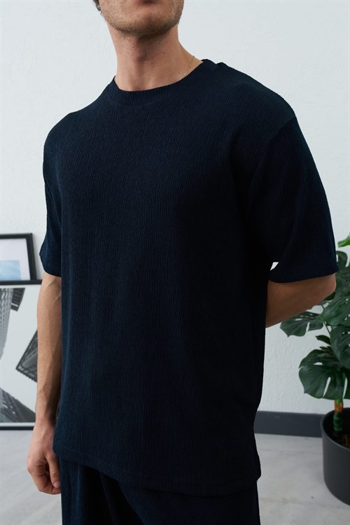 Wholesale Mens Navy T-Shirt