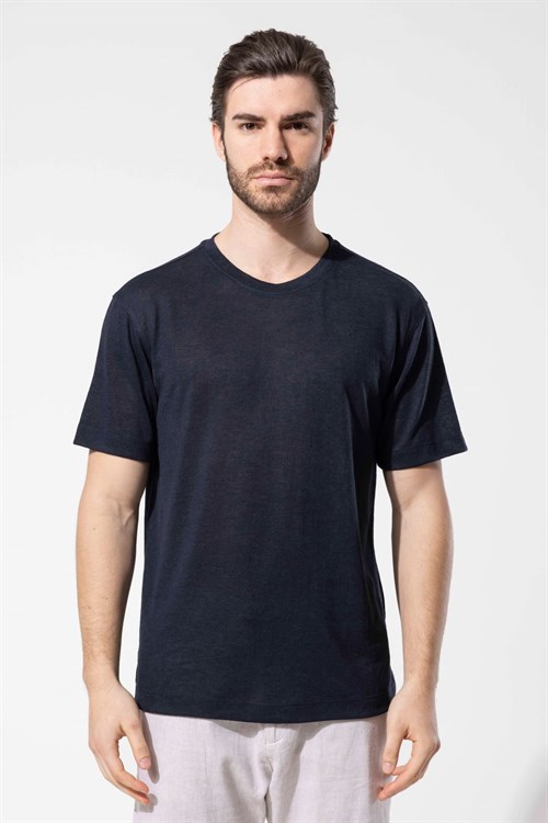 Wholesale Mens Navy T-Shirt