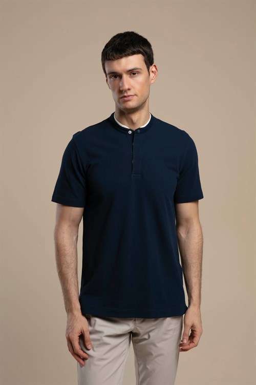 Wholesale Mens Navy T-Shirt