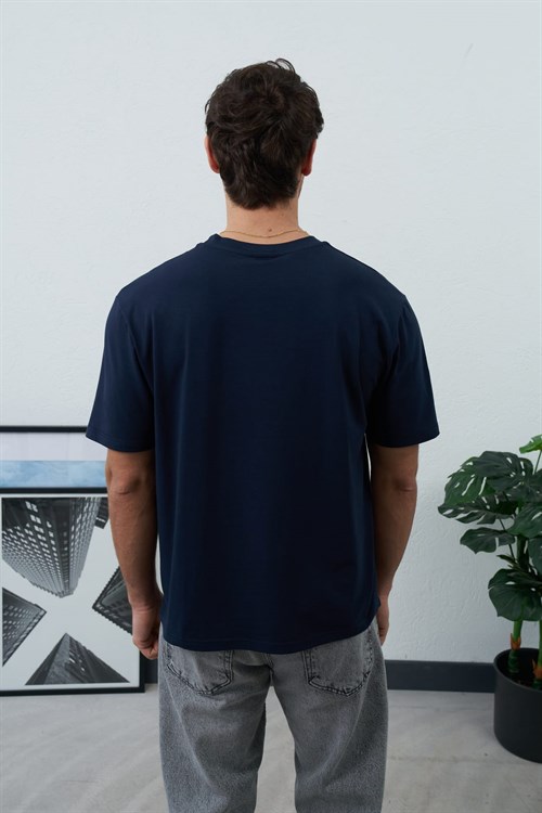 Wholesale Mens Navy T-Shirt